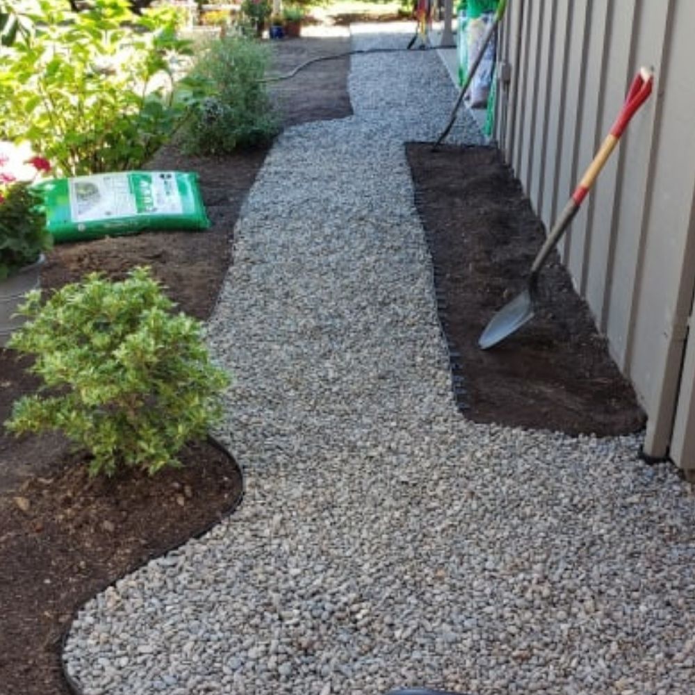 Plastic Garden Edging (5cm (1.97 in) Face Height (per m))