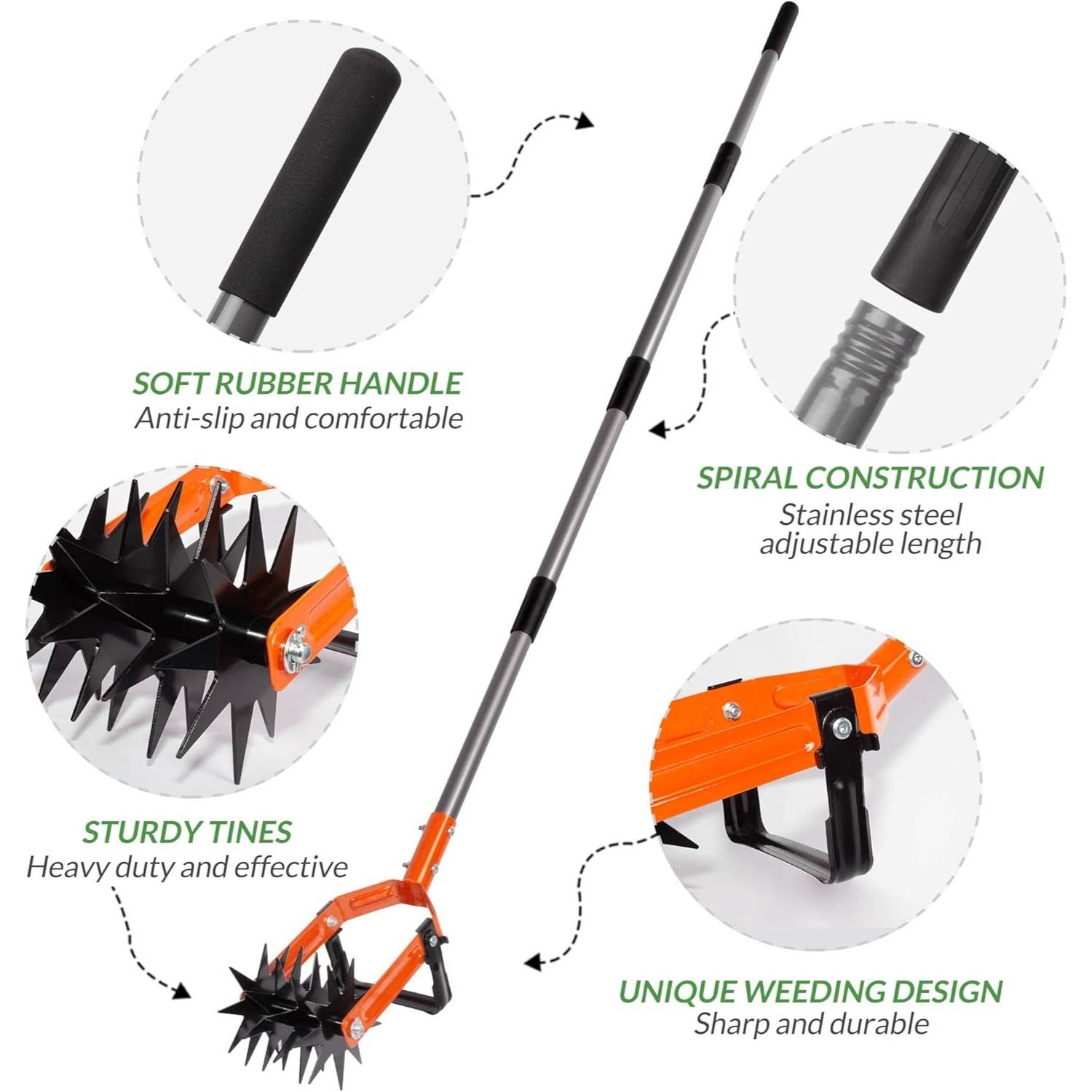 Hand Held Tiller Cultivator