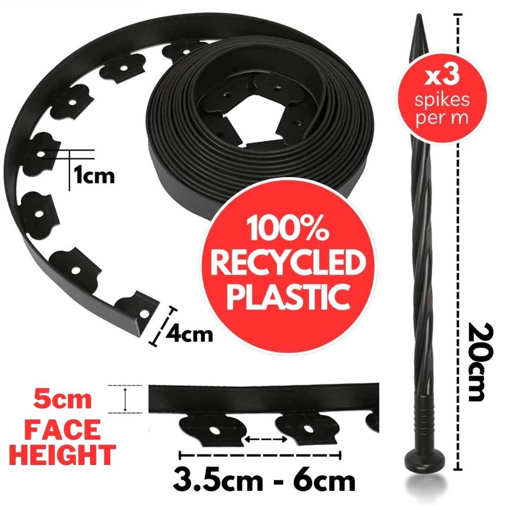 best plastic garden edging kit
