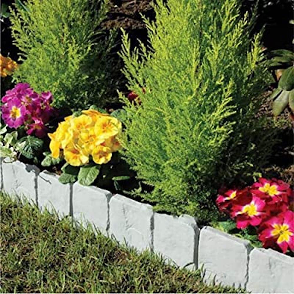 buy plastic garden bed borders